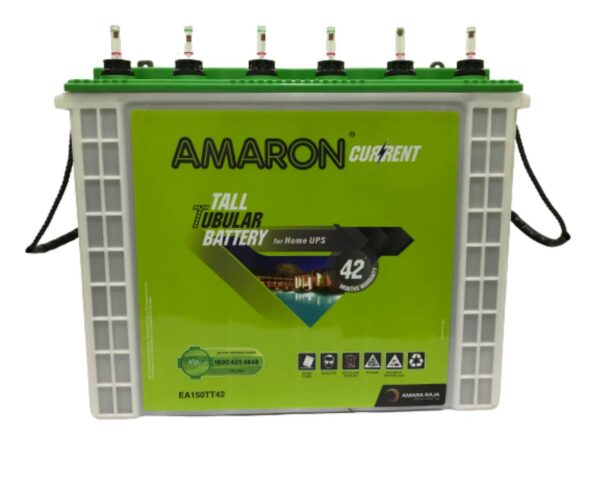 Amaron 150AH Tall Tubular Battery 42 Months Warranty