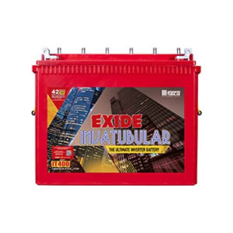 Exide InvaTubular IT400 115AH Tall Tubular Battery Best Inverter for