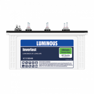 Luminous Inverlast ILTJ18148 150AH Tubular Battery