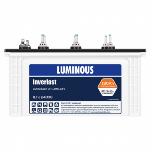 Luminous Inverlast ILTJ24036 180AH Tubular Battery