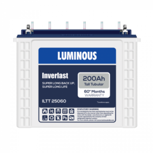 Luminous Inverlast ILTT25060 200AH Tall Tubular Battery